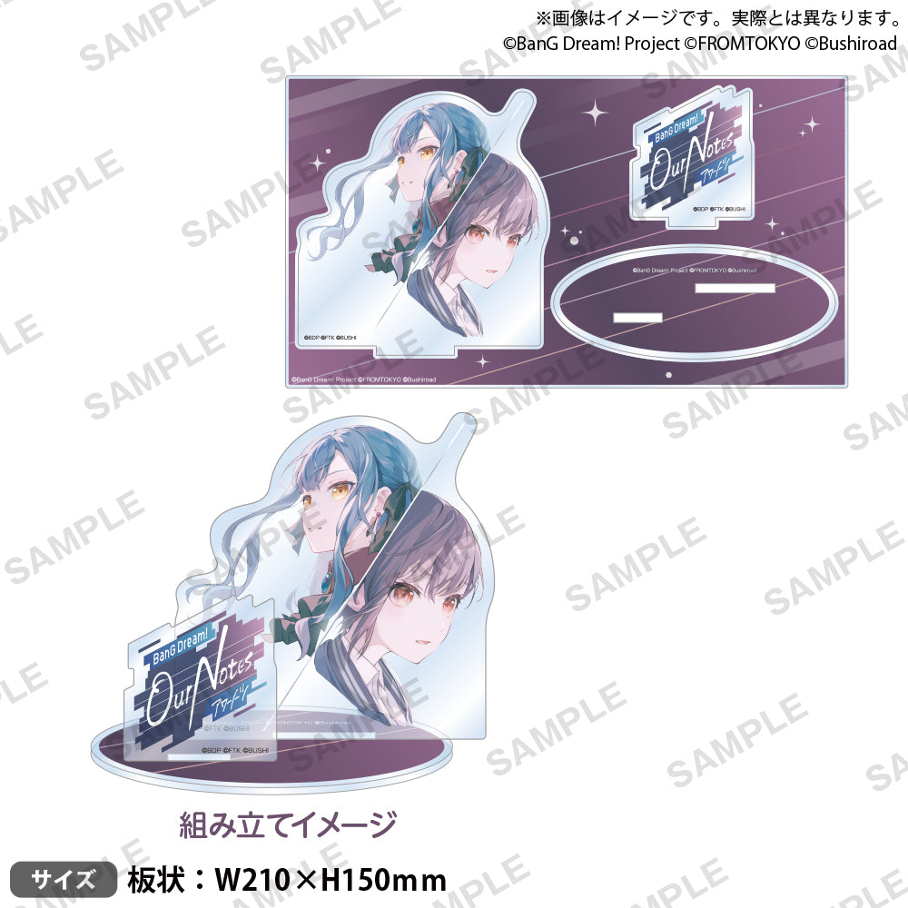 BanG Dream! Our Notes 場景壓克力立牌