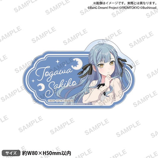 BanG Dream! Our Notes 姓名壓克力胸針 私服ver. 豐川 祥子